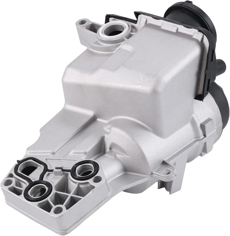 DICMIC Oil Filter Housing with Gasket for 2004-2016 Volvo C30 C70 S40 S60 V50 V60 XC60 XC70 Replace# 31338685, 31338684, 30788494, 30684381 - Image 1